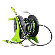 79605 катушка со шлангом и распылителем amigo 1/2" 15м