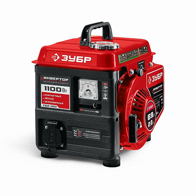 сби-1100 генератор зубр инверторный 220в 1100вт