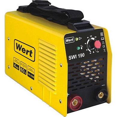 сварочный инвертор wert мма swi 190