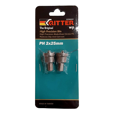 бита ritter wp ph 2x25 мм с ограничителем