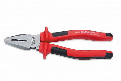dgba2107 плоскогубцы toptul 180мм 1000v диэлектрические