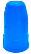 колпак защитный для баллона синий силумин.