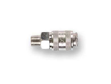 as-f/mt14 соединитель eco быстросъемный мама/наружная резьба 1/4"