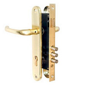 замок врезной apecs 2210/60-g (220l yyy)