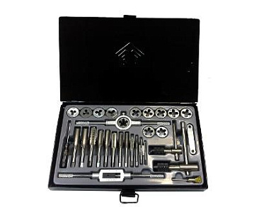 набор плашек и метчиков berger bg31tds