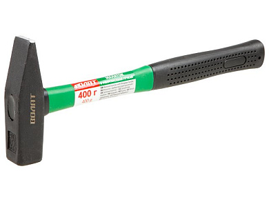 10180-04 молоток волат 400г с фиберглассовой ручкой