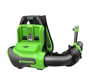 2408107 акк. ранцевая воздуходувка greenworks gd40bpg2 без акб и зу