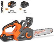 акк. пила цепная daewoo dacs 1221li set