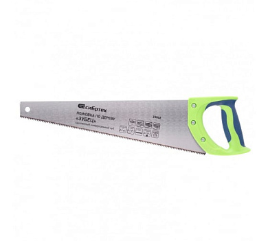 23802 ножовка по дереву сибртех зубец 400мм
