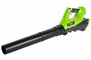 2400807ub аккумуляторная воздуходувка greenworks g40abk4 40b