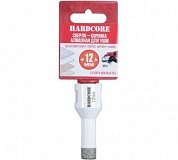 коронка для ушм hardcore 12мм алмазная по керамограниту