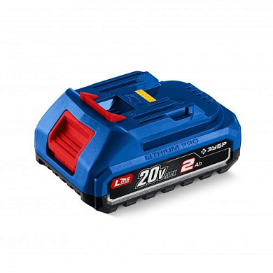 bp-p-20-2 аккумулятор зубр power pro 20в li-ion 2ач