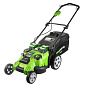 2500207VB Аккумуляторная газонокосилка 49см Greenworks G40LM49DBK4