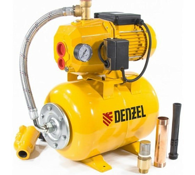 97212 насосная станция эжекторная denzel psd800c 24л 800вт 20м