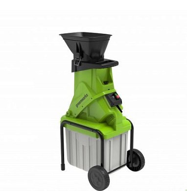 2206707 садовый измельчитель greenworks gacsb 2500w