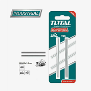 ножи к рубанку total industrial 82х5,5х1,2 hss