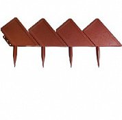 65040 бордюр "кирпич" 13х300см терракот