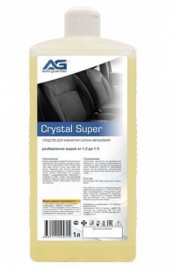 средство для химчистки салона ag crystal super 1л