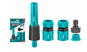 набор для поливочного шланга total thhcs05122, 1/2", 3/4"