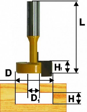 10514 фреза энкор пазовая конструкционная
