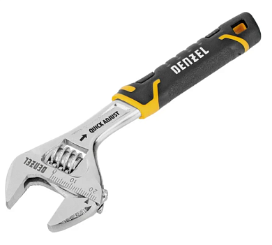 15741 ключ разводной denzel 150мм