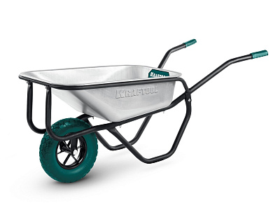 39862 тачка строительная kraftool maxdrive-1 260кг