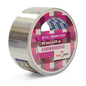 лента klebebander алюминиевая 50мм 25м