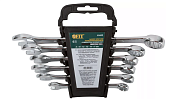 63442 набор fit комбинированных ключей 8-17 "модерн" 6 шт