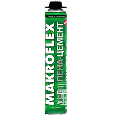 пена-цемент makroflex строительная 850мл