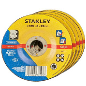 диск отрезной по мет. stanley 125х2,5х22