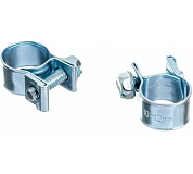 47503  хомут металл.сибртех mini 10-12мм, 2 шт, ширина 9мм, винтовые