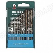 27120 набор сверел metabo по металлу 13шт.