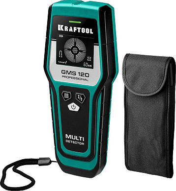 45298 металлодетектор kraftool gms 120