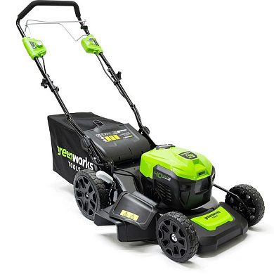 2506807ug акк. газонокосилка 46см greenworks gd40lm46sp