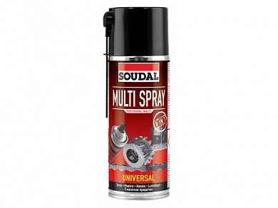 силиконовая смазка soudal multi spray 400мл