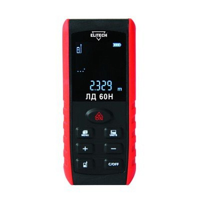 дальномер elitech лд60н
