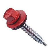 саморез кровельный ral3003 4,8х29 ярко-красный