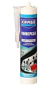 герметик силиконовый krass универсальный бесцветный 300мл