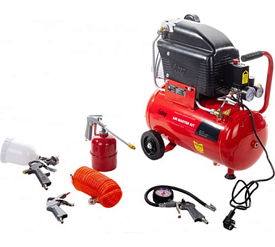компрессор air master kit + 6 (fc 230/24 + 6 предметов)