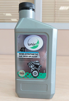 масло  4х-такт "union" 0.6л 5w30 чз