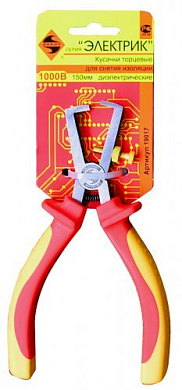 19017 кусачки торц д/снят изол диэл 150мм энкор