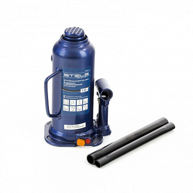 51167 домкрат stels бутылочный гидравлический 12т 227-457мм