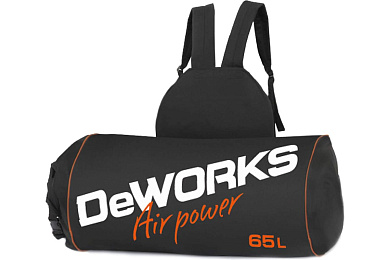 сумка-рюкзак для воздоходувки-пылесоса deworks vb 65