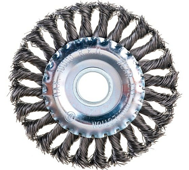 746327 щетка для ушм сибртех плоская 125мм