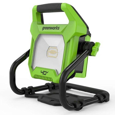 3503907 led-прожектор greenworks g40wlh (без акб и зу)