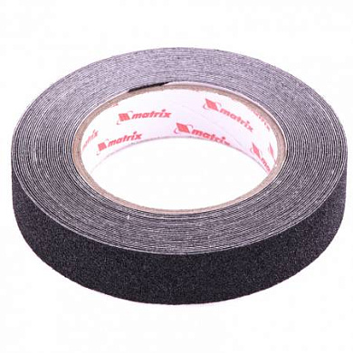 88706 лента клейкая matrix противоскользящая 25мм 10м черная