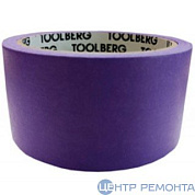 2001402 лента малярная для деликатных поверхностей toolberg 50мм 50м